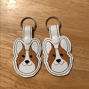Corgi key chain accessory